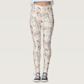 Geboren zu Dance Brown ID277 Leggings (Vorderseite)