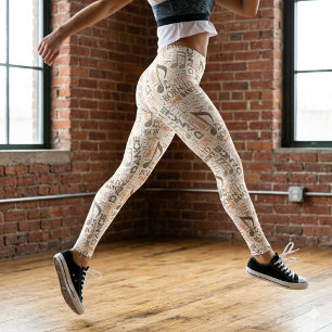 Geboren zu Dance Brown ID277 Leggings