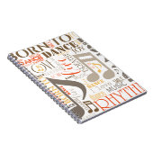 Geboren zu Dance Brown ID277 Notizblock (Rechte Seite)