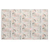 Geboren zu Dance Brown ID277 Stoff (Fat Quarter (45,7 x 55,9 cm))