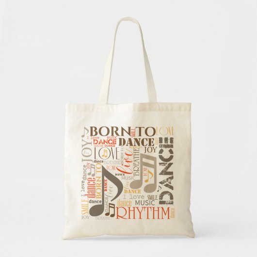 Geboren zu Dance Brown ID277 Tragetasche (Vorne)