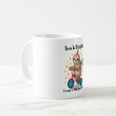 Geboren zu Dilly Dally Sloth Kaffeetasse (Vorderseite Links)
