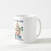Geboren zu Dilly Dally Sloth Kaffeetasse (VorderseiteRechts)