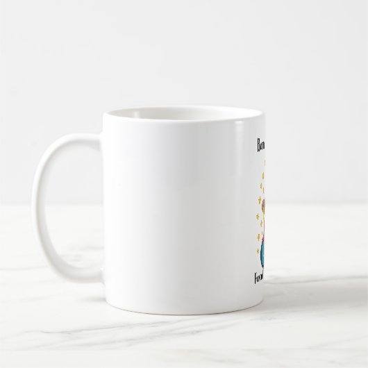 Geboren zu Dilly Dally Sloth Kaffeetasse (Links)