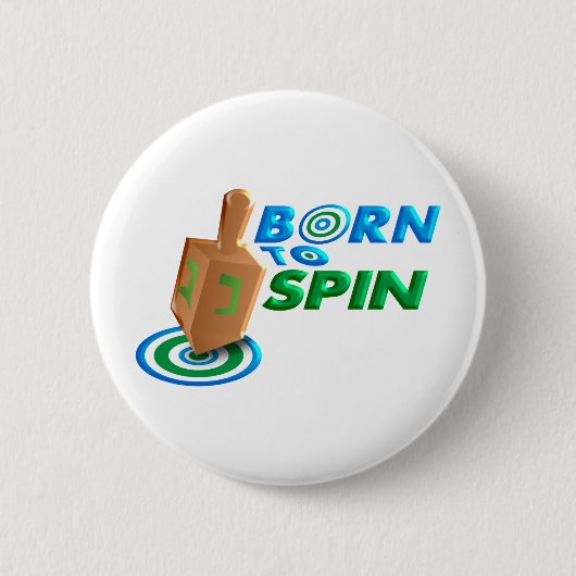 Geboren zu drehen button (Vorderseite)