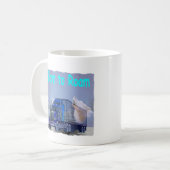 Geboren zu durchstreifen kaffeetasse (Vorderseite Links)