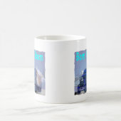Geboren zu durchstreifen kaffeetasse (Mittel)