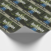 Geboren zu entdecken Road Trip Geschenkpapier (Ecke)