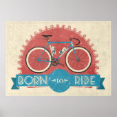 Geboren zu fahren poster (Vorne)