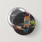Geboren zu fahrende Skateboard Button (Vorne & Hinten)