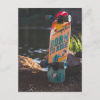 Geboren zu fahrende Skateboard