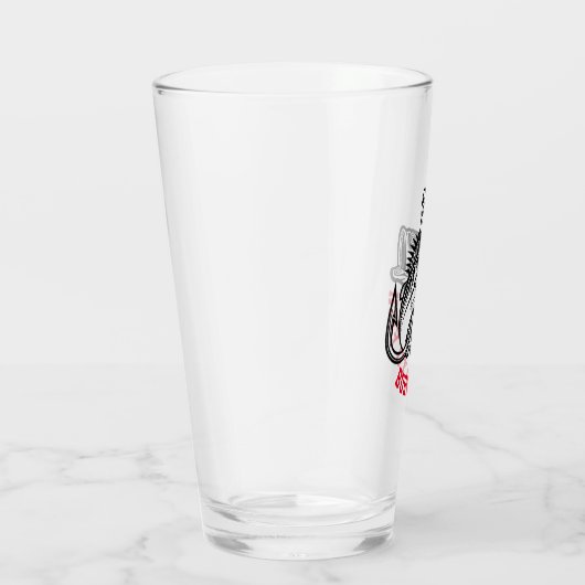 Geboren zu fischen glas (Rechts)