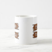 Geboren zu fischen kaffeetasse (Mittel)