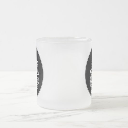 Geboren zu fischen mattglastasse (Mittel)