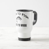 GEBOREN ZU FISCHEN REISEBECHER (VorderseiteRechts)