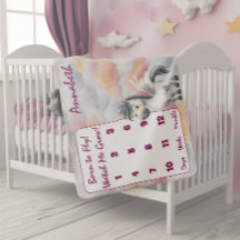 Geboren zu fliegen! Pegasus Dreams Milestone Baby 