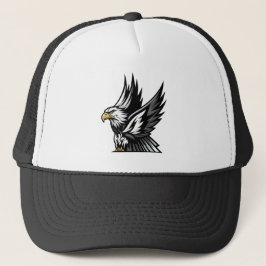 Geboren zu Fly Bold Eagle Trucker Hat Truckerkappe