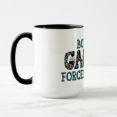 Geboren zu Gärten gezwungen zu arbeiten Funny Quot Tasse (Links)