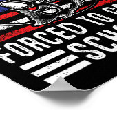 Geboren zu gehen Fischen gezwungen, um zur Schule  Poster (Ecke)