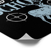 Geboren zu gehen Jagd Zwangshochschuljunge Jäger J Poster (Ecke)