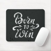 Geboren zu gewinnen mousepad (Mit Mouse)