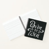 Geboren zu gewinnen notizbuch (Innenseite)