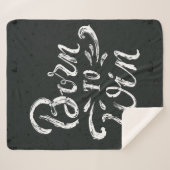 Geboren zu gewinnen sherpadecke (Vorderseite (Horizontal))