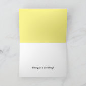 Geboren zu kämpfen Boxhandschuhe Karte (Innenseite)