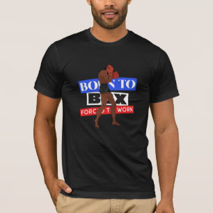 Geboren zu Kästchen gezwungen zu arbeiten T-Shirt