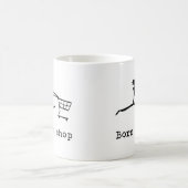 Geboren zu kaufen kaffeetasse (Mittel)