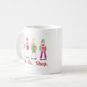 Geboren zu kaufen kaffeetasse (Vorderseite Links)