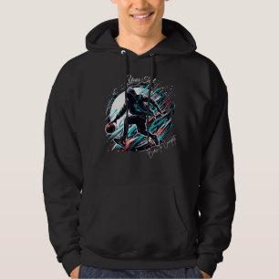 Geboren zu konkurrieren - Motivierend Sport Hoodie