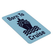 Geboren zu Kreuzfahrtschiff Stateroom Door Marker Magnet (Rechte Seite)