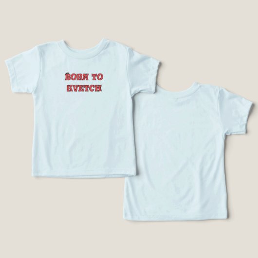 Geboren zu kvetch (Design Vorderseite & Rückseite)