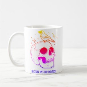 Geboren zu langweilig kaffeetasse