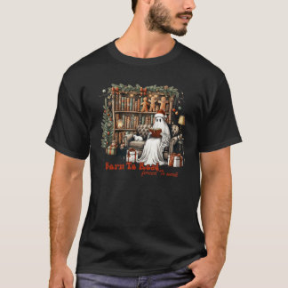 Geboren zu lesen Erzwungen Ghost lesen Buch Chr T-Shirt
