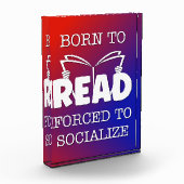 Geboren zu lesen Forciert zu sozialisieren Fotoblock (Links)