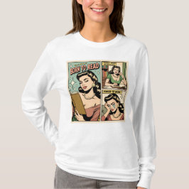 Geboren zu lesen Shirt buchen | Comic Book Retro T