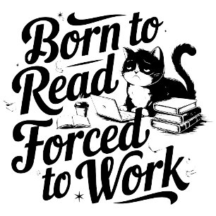 Geboren zu lesen zum Arbeiten gezwungen Hoodie