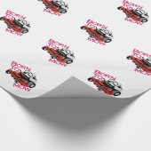 Geboren zu mähen geschenkpapier (Ecke)