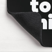 Geboren zu mild mousepad (Ecke)