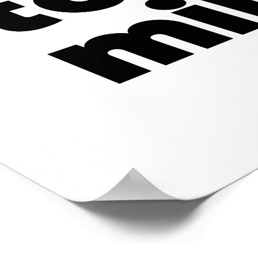 Geboren zu mild poster (Ecke)