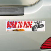 GEBOREN ZU REITEN AUTOAUFKLEBER (Auf Auto)