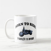 GEBOREN ZU REITEN KAFFEETASSE (Links)