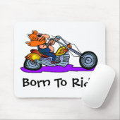 Geboren zu reiten mousepad (Mit Mouse)