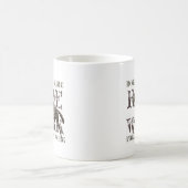 Geboren zu reiten, Zwangs arbeiten Kaffeetasse (Mittel)