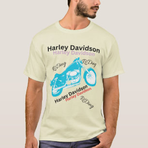 Geboren zu Ride - Harley davidson Lover, Geburtsta T-Shirt