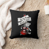 Geboren zu Rock and Roll Baby Bear Kids Gitarre Kissen (Decke)