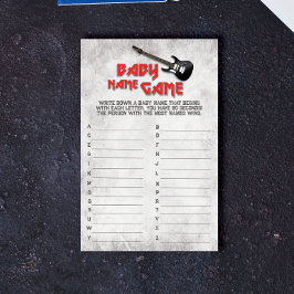 Geboren zu Rock - Baby Name Game