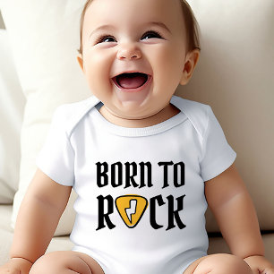 Geboren zu Rock Cool Baby Strampler